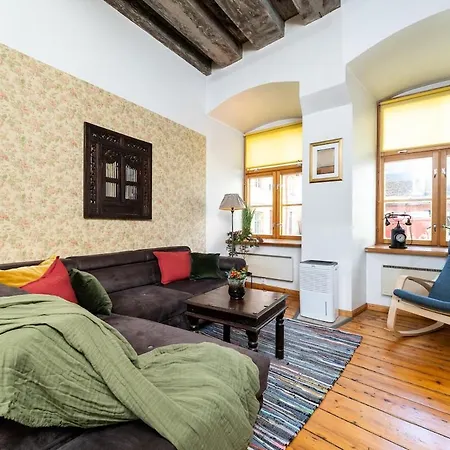 Apartment 15th Century Flat With Parking, High Ceilings Tallinn